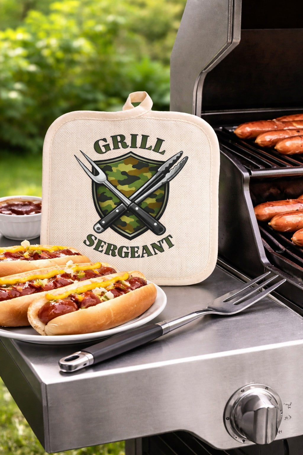 Grill Sergeant Potholder