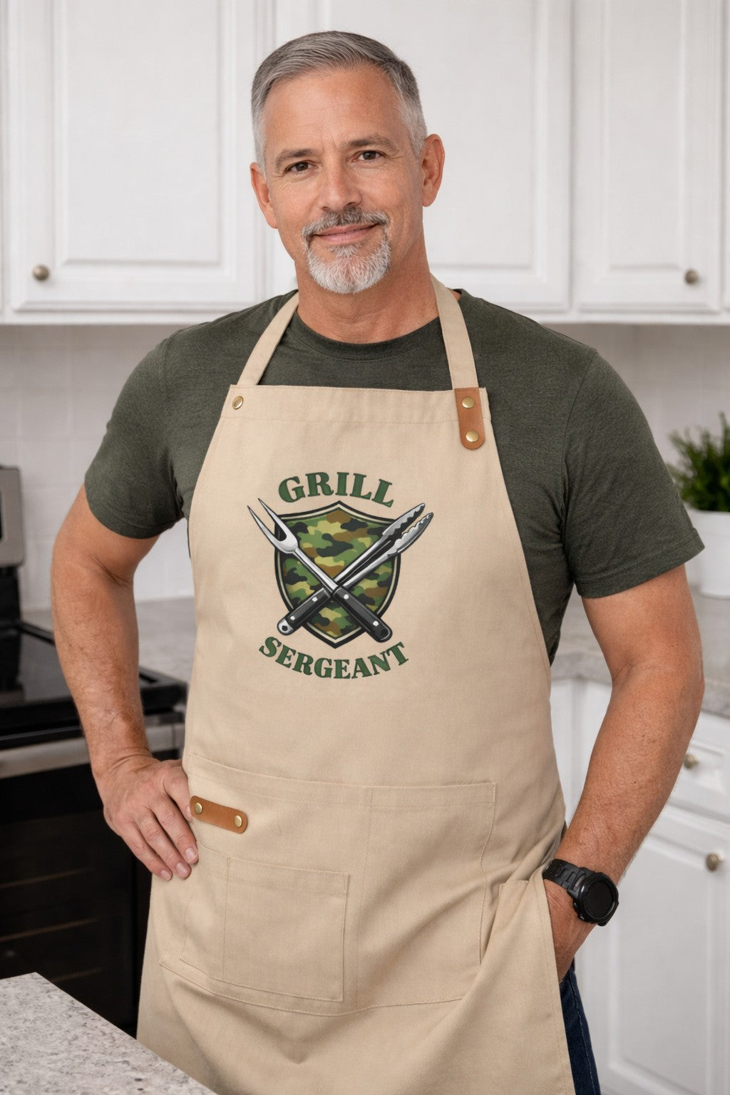 Grill Sergeant Apron