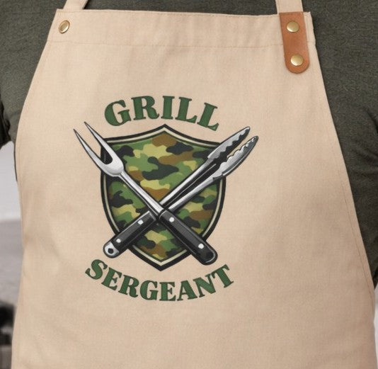 Grill Sergeant Apron